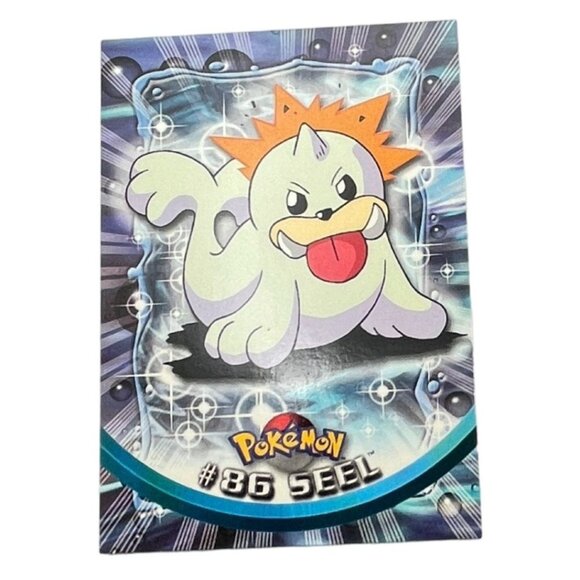 Other - Seel Pokemon Card Topps #86 TV Animation Edition Series Blue Logo